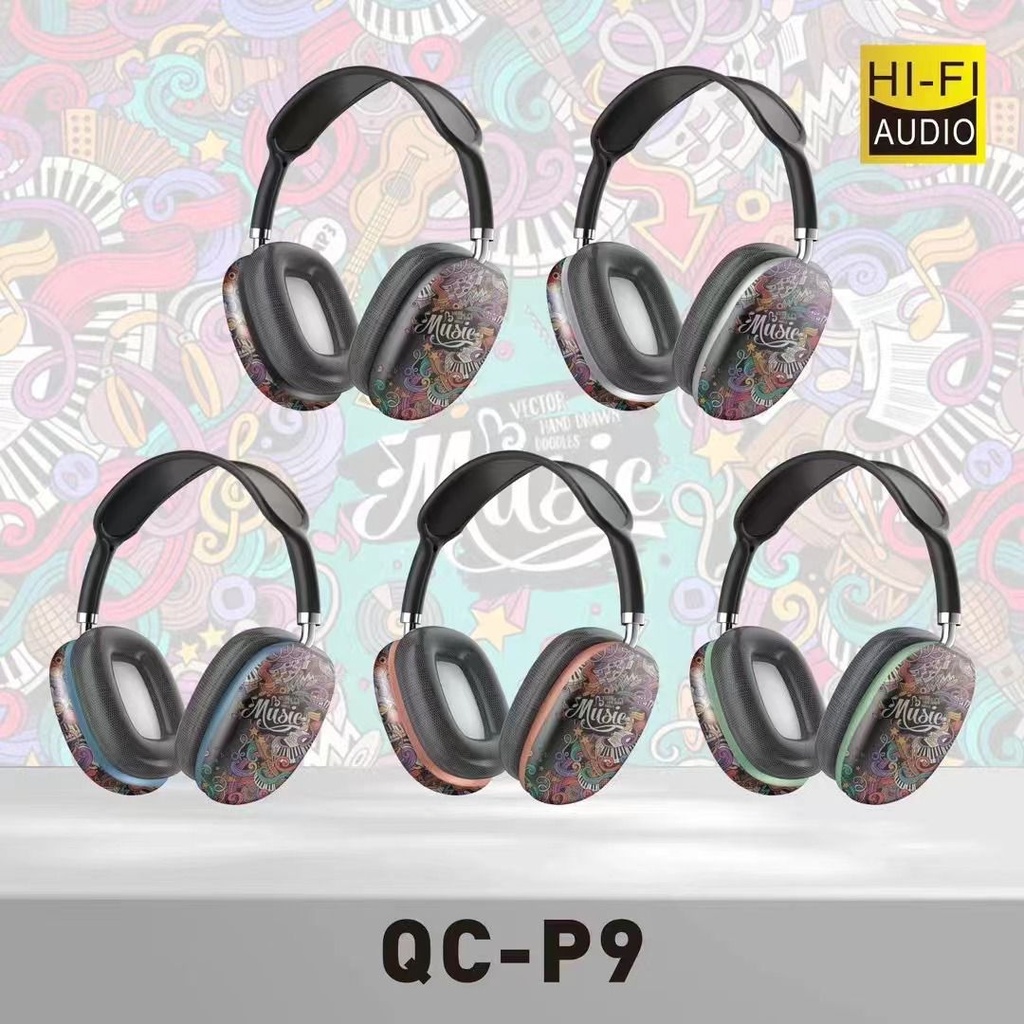 203-Auricular Hifi Audio QC-P9 *60* 