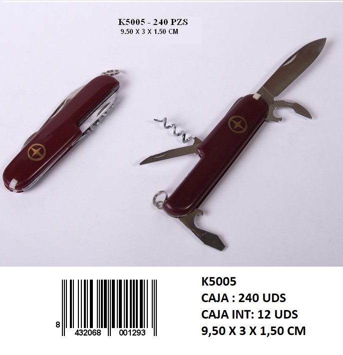 129-Navaja Multiusos 7-1 9.5x3x1.5cm *1*.
