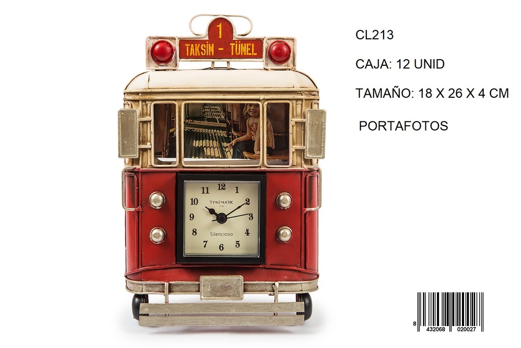136-Reloj de Pared 18x26x4cm 213 *1*.