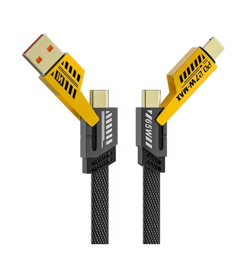 208-Cable Cargador 4-1 65W/27W *100*.