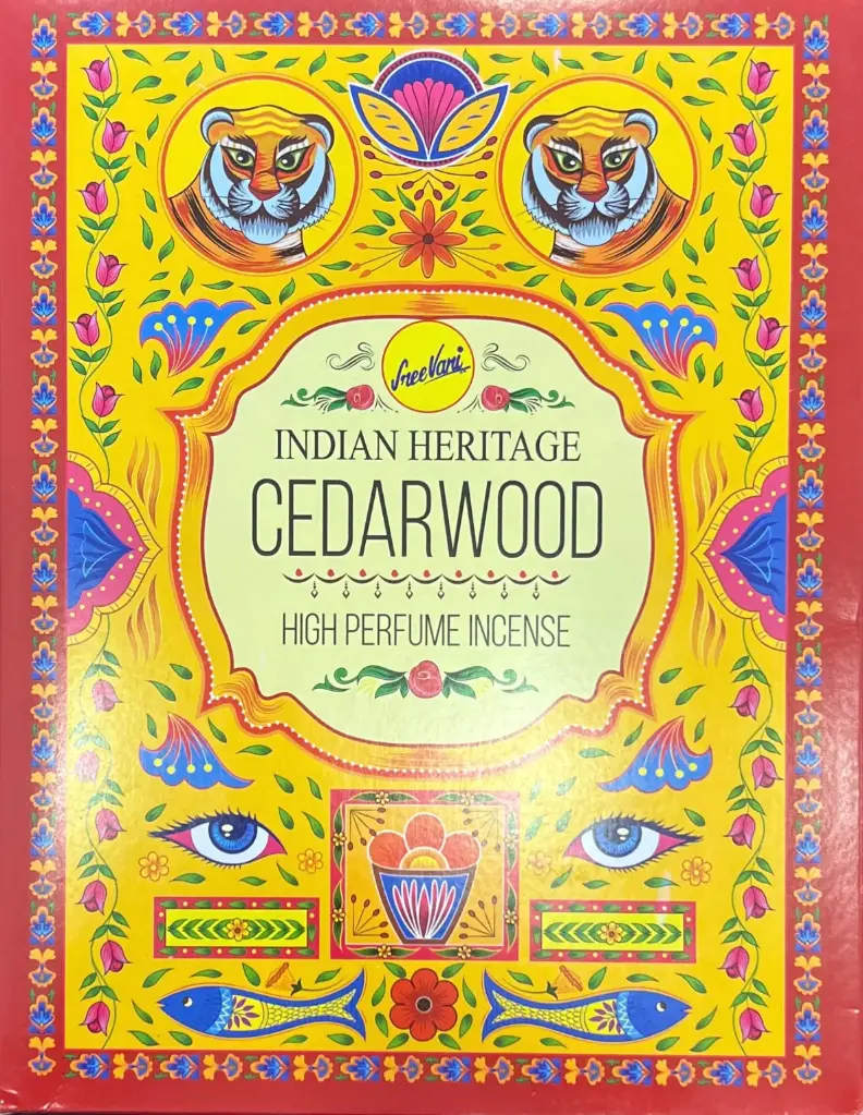 147-Incienso Sree Vani Cedarwood *12*