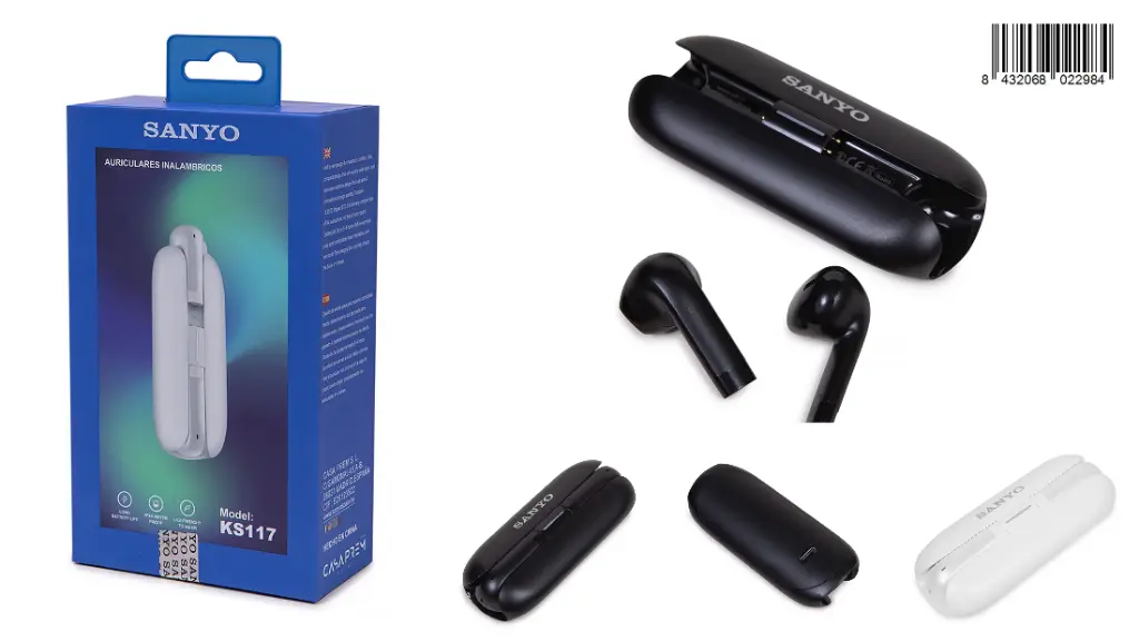203-Auricular Bluetooth Sanyo KS117 *1*