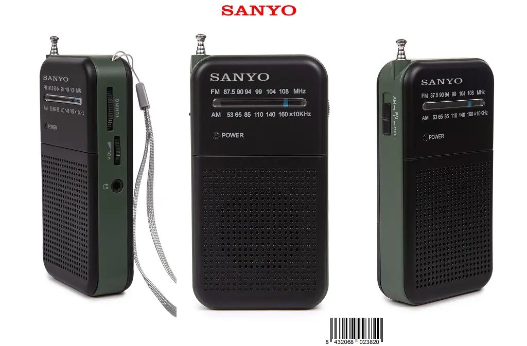 205-Radio AM/FM Sanyo KS129 *1*