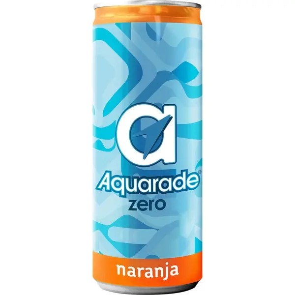107-G Aquarade Naranja Zero Can 330ml *24*