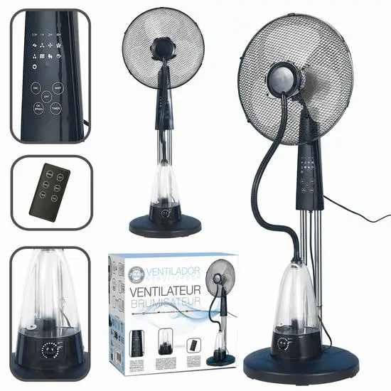 216-Ventilador Nebulizador + Mando Dist. *1*