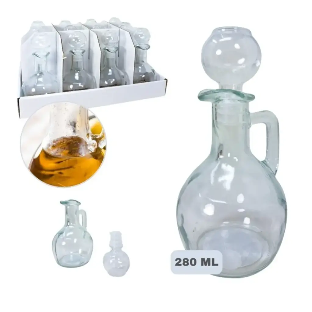 218-Aceitera Vinagrera Cristal 180ML *24*.