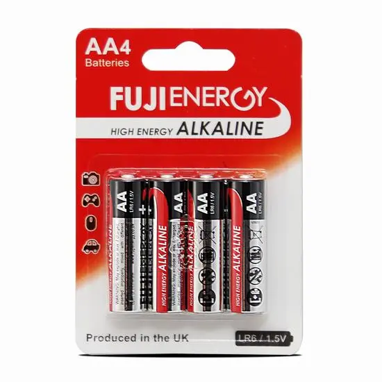 149-Fuji Alkaline LR06/4 AA *20*.