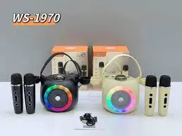 102-Altavoz Bluetooth Karaoke c/2 Micros WS1970 *1*.