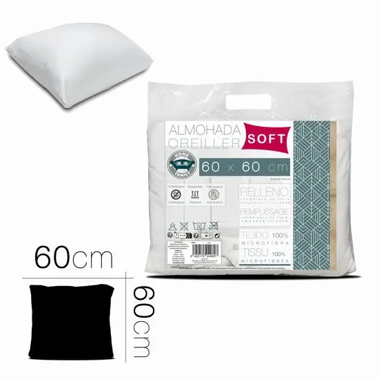 130-Almohada Soft 60 x 60 cm *6*.