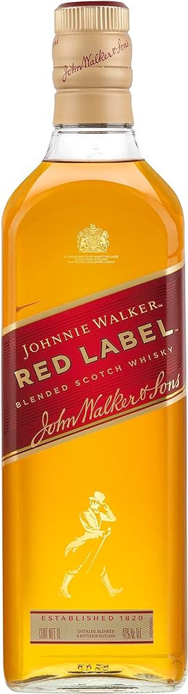 108-Whisky Johnie Walker Red Label 1L.