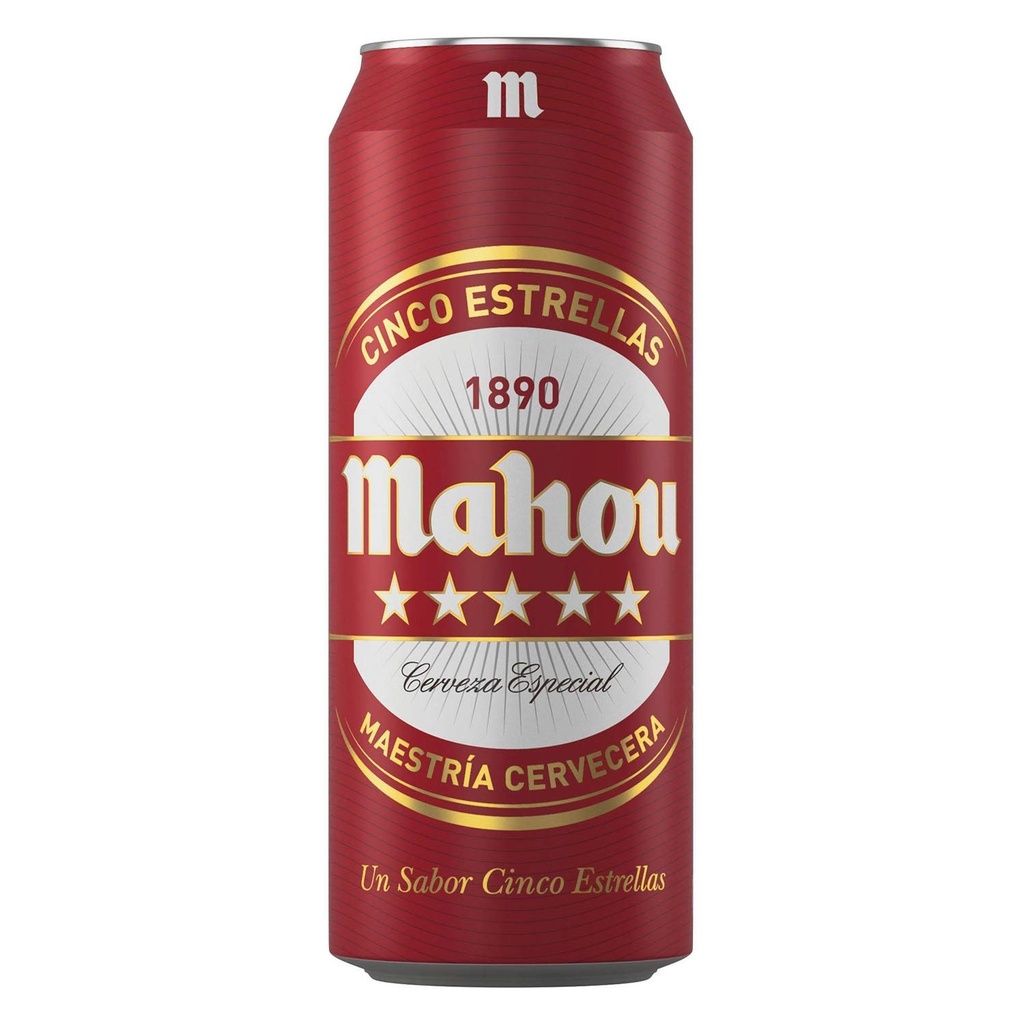 107-Mahou 5 Estrellas Lata 500ml *24*.