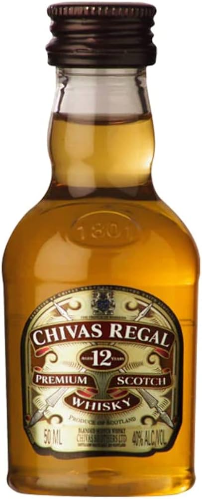 Mini Whisky Chivas Regal 12 50ml