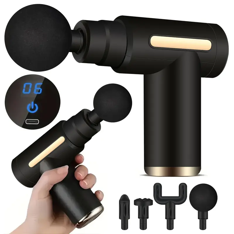 128-Pistola de Masaje Profesional Recargable *20*
