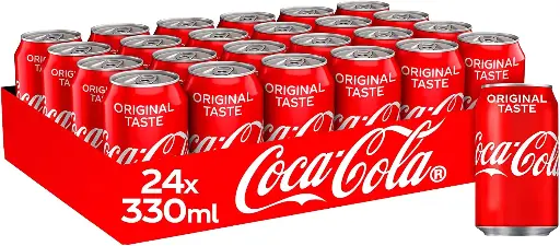 107-Coca Cola Can Import DE 330ml *24*