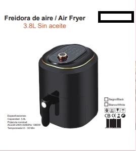 [ST-451AF] 119-Freidora Sin Aceite 3.5L *4*