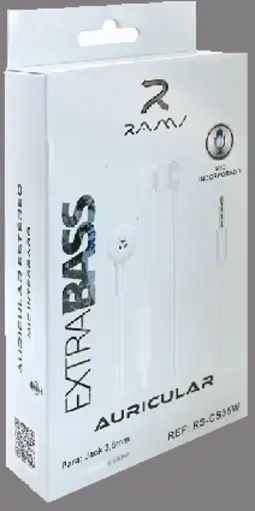 [RS-CE35W] 203-Auricular Stereo Colores RS-CE35W *10*