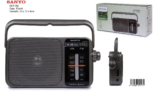 [KS115G] 205-Radio AM/FM Sanyo KS115G *1*