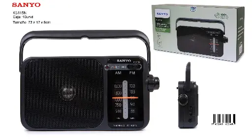[KS115N] 205-Radio AM/FM Sanyo KS115N *1*