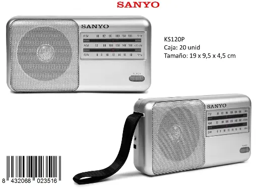 [KS120P] 205-Radio AM/FM Sanyo KS120P *1*