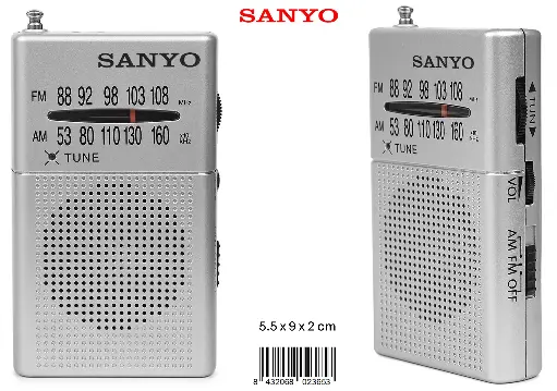 [KS125P] 205-Radio AM/FM Sanyo KS125P *1*