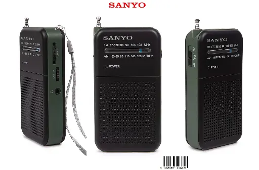 [KS129] 205-Radio AM/FM Sanyo KS129 *1*