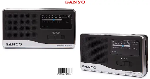 [KS130] 205-Radio AM/FM Sanyo KS130 *1*
