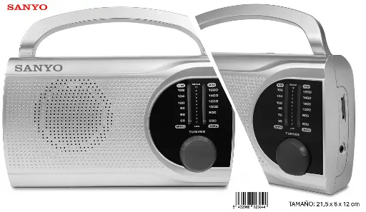 [KS131] 205-Radio AM/FM Sanyo KS131 *1*
