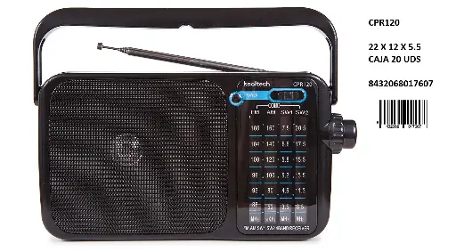 [CPR120] 205-Radio AM/FM Kooltech CPR120 *1*