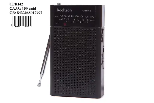 [CPR142] 205-Radio AM/FM Kooltech CPR142 *1*