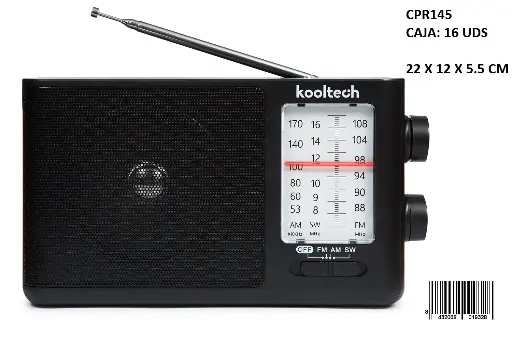 [CPR145] 205-Radio AM/FM Kooltech CPR145 *1*