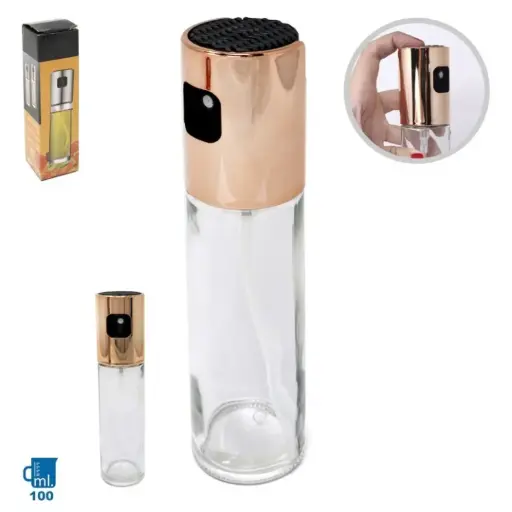 [BBY7272] 218-Aceitera Pulverizador en Spray Cristal Rosa 100ML *100*.
