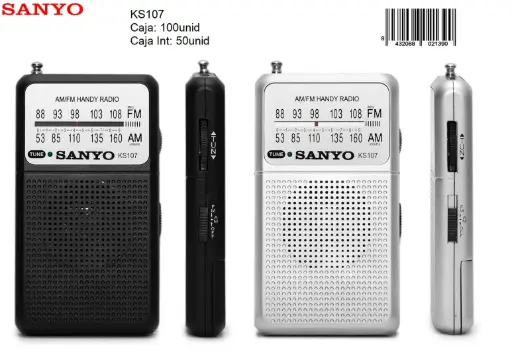 [KS107] 205-Radio AM/FM Sanyo KS107 *1*