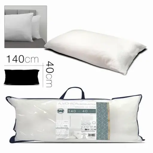 [18018] 130-Almohada Viscoelástica 140 x 40 cm *6*.