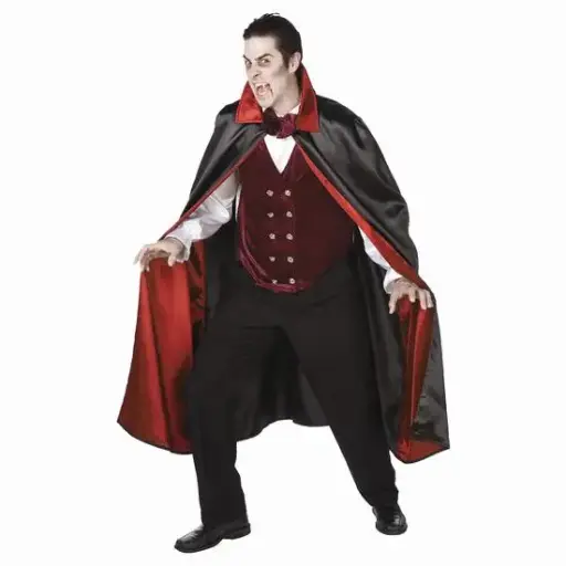 [12734] 154-Capa Deluxe Adultos HALLOWEEN *12*.