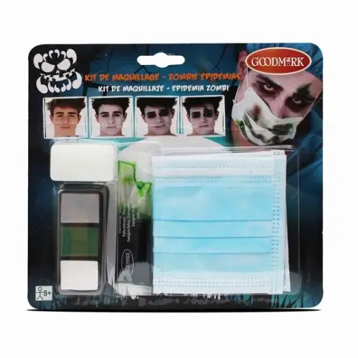 [12790] 154-Kit Maquillaje + Epidemia Zombie HALLOWEEN *72*.