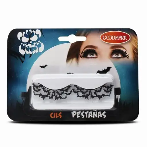 [12822] 154-Pestañas Postizas Murciélago HALLOWEEN *144*.