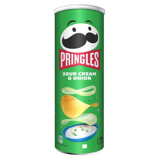 [12807] 150-Patatas Pringles Sour Cream & Onion 165G *19*.