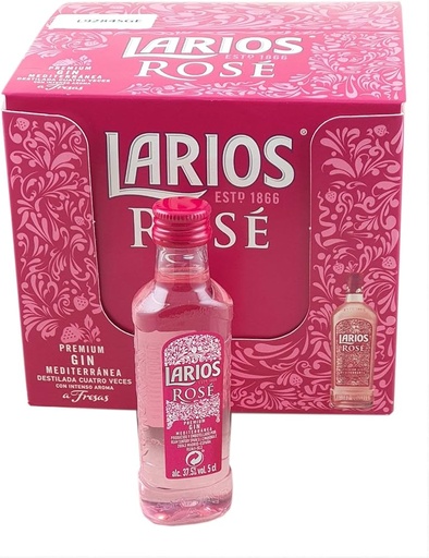 [SK-01-079] 108-Mini Ginebra Larios 12 Rose 50ml.