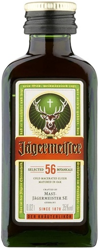 [SK-01-085] 108-Mini Licor Jagermeister 50ml.