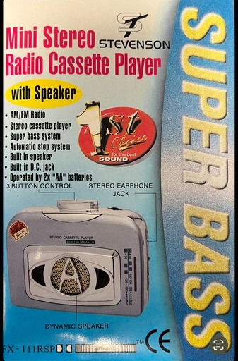[FX333RSP] 146-Walkman R/C c/Altavoz FX333RSP *60*.